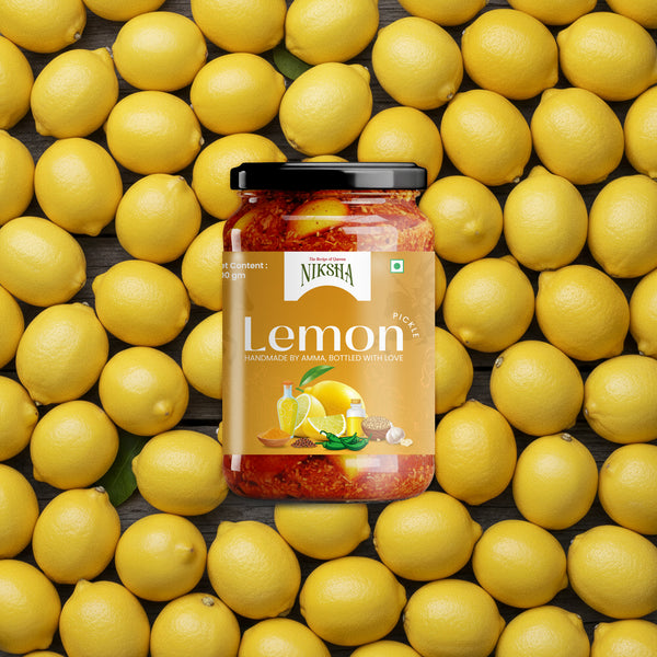 Lemon Pickle (Traditional Telangana Style)