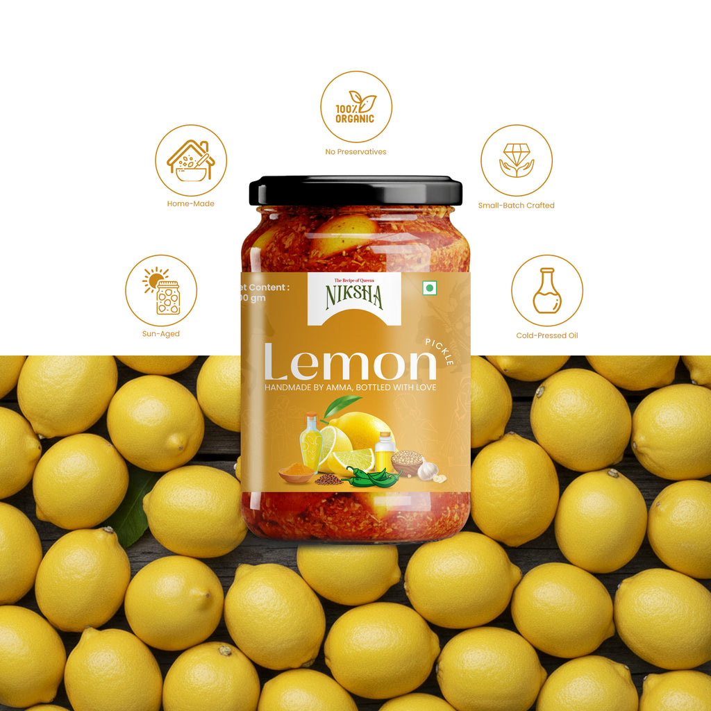 Lemon Pickle (Traditional Telangana Style)
