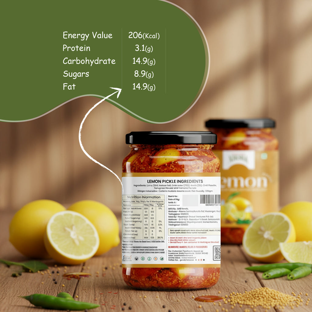 Lemon Pickle (Traditional Telangana Style)