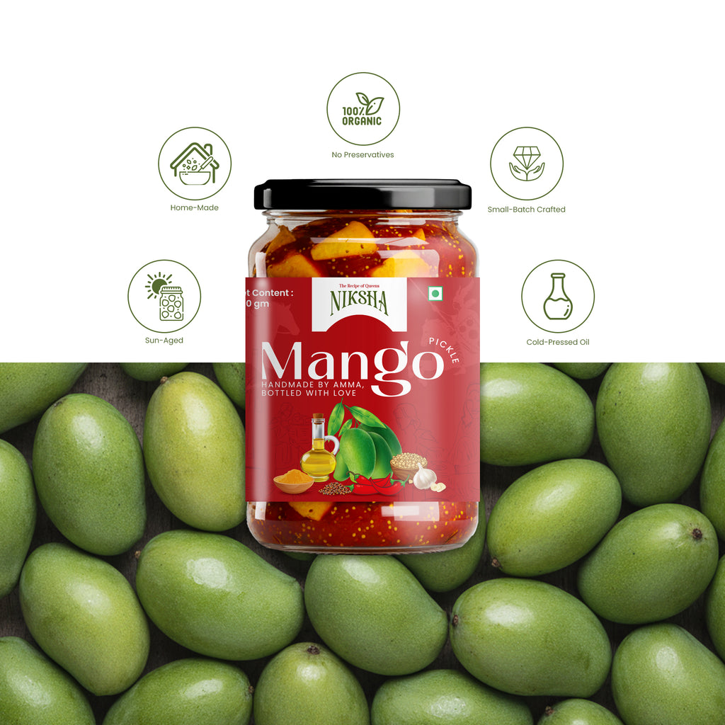 Mango Pickle (Traditional Telangana Style)